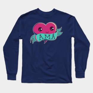 Lotería: El Corazón by IAMO Long Sleeve T-Shirt